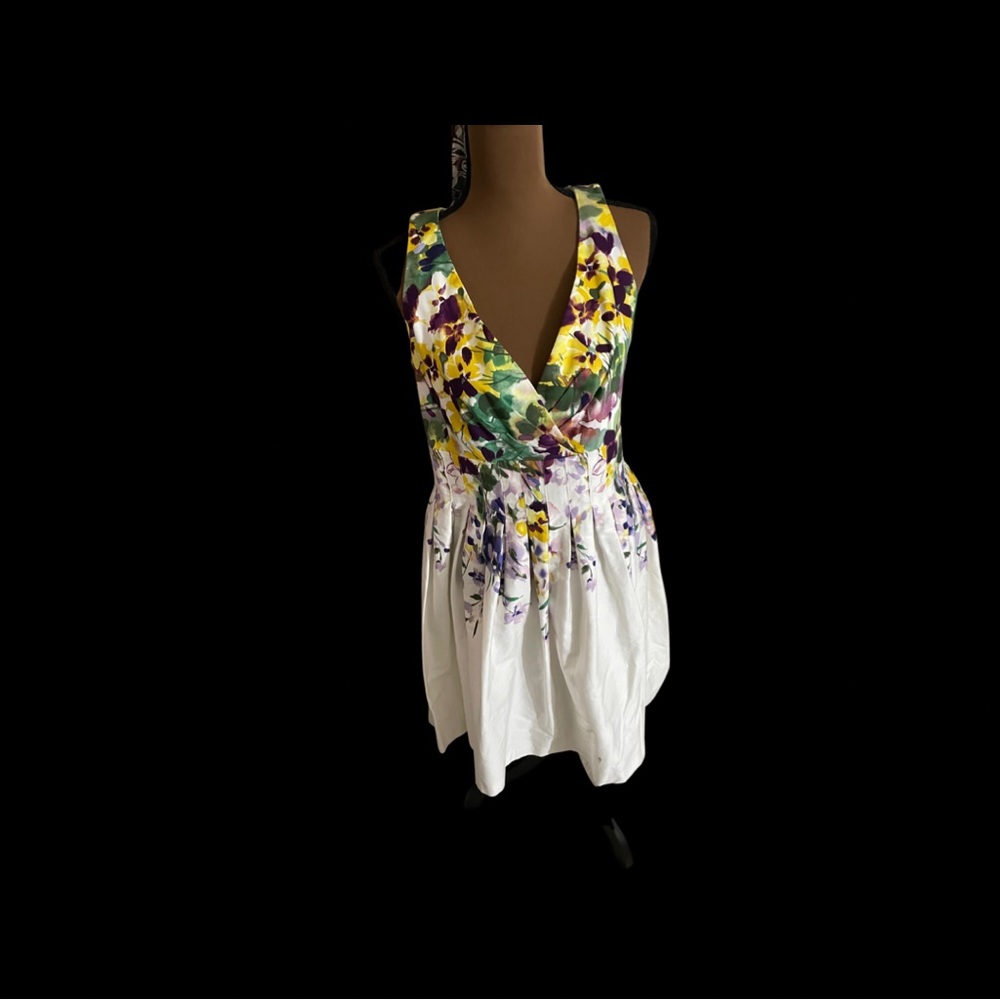 Eliza J New York floral designer dress  size 14 $75